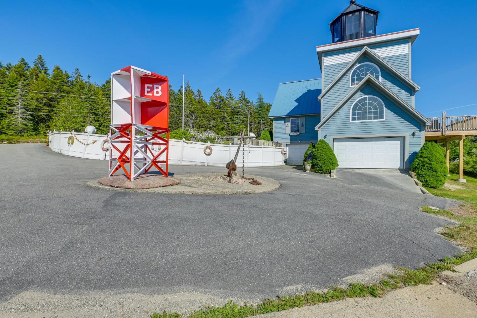 Coastal Maine Home With Deck 4 Mi To Acadia Trails! Bernard Luaran gambar